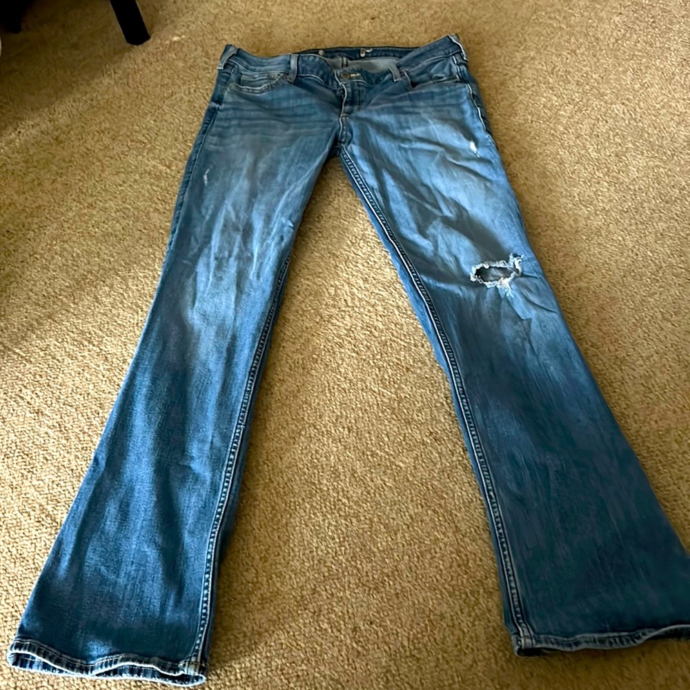 Low rise Hollister jeans